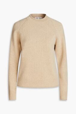 Alex Mill Freja Rolled Neck Knit Sweater Tan Beige M